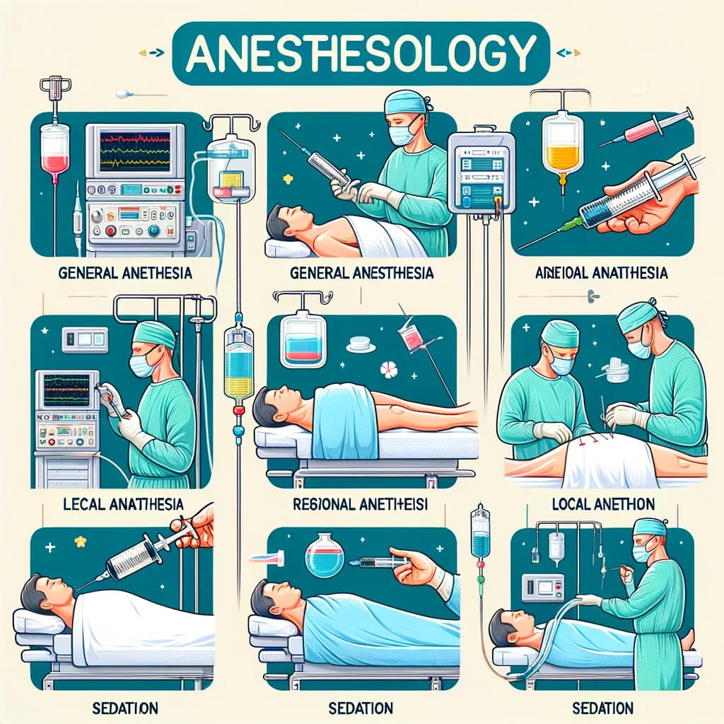 Види анестезії в анестезіології.