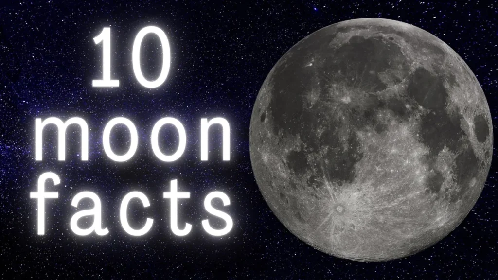10 цікавих фактів про Місяць